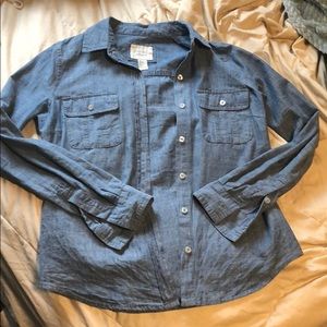 Forever 21 Jean Shirt